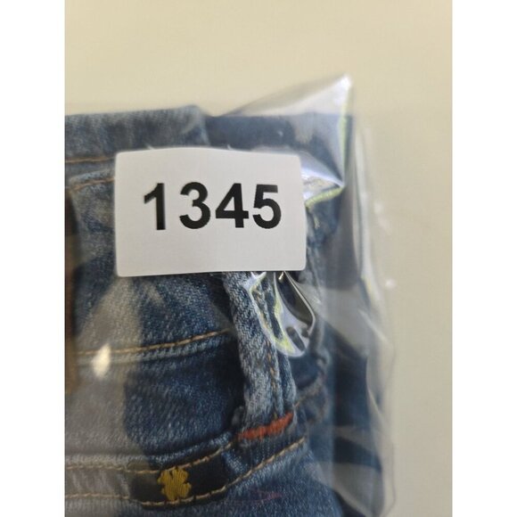 Lucky Brand Sweet N Crop Jeans Womens 10/30 Dark Blue Denim Straight 5 Pocket - Picture 6 of 6